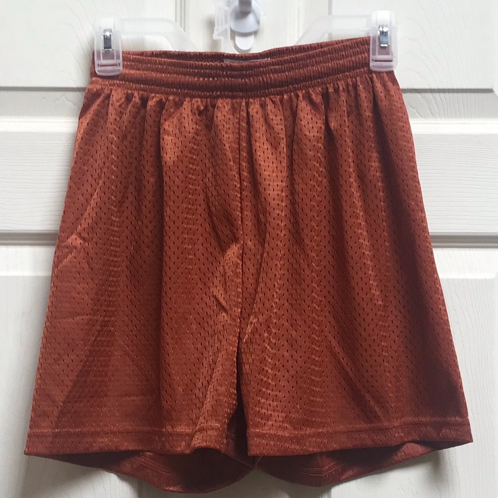 Badger burnt orange athletic shorts